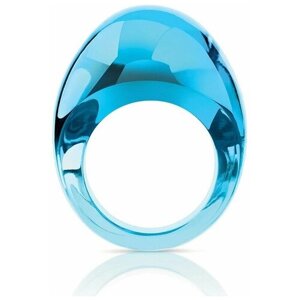 Кольцо Lalique, размер 18.5, голубой