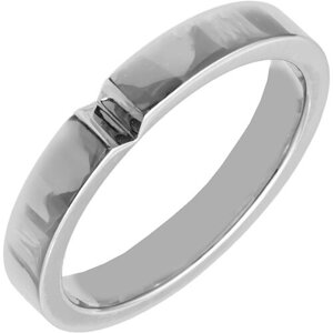 Кольцо обручальное Marring серебро, 925 проба, размер 18.5, серебряный