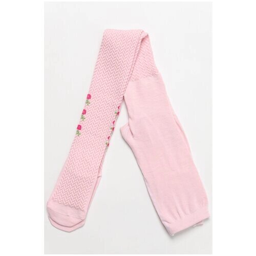 Колготки Berchelli для девочек, фантазийные, размер 98-104, розовый