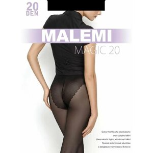 Колготки Malemi, 20 den, размер 4, черный