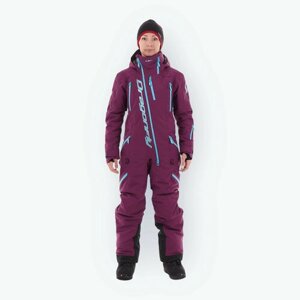 Комбинезон DRAGONFLY Комбинезон утепленный Dragonfly EXTREME WOMAN Purple Sky 2024, размер M, фиолетовый, голубой