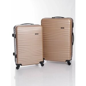 Комплект чемоданов Freedom, коричневый