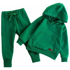 Комплект одежды Barosha Kids, размер 110, зеленый