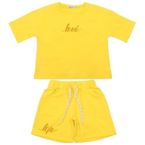 Комплект одежды BONITO KIDS, размер 128, желтый