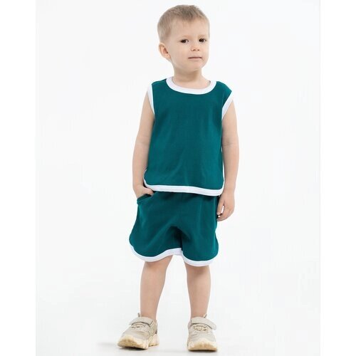 Комплект одежды GolD, размер 86, зеленый
