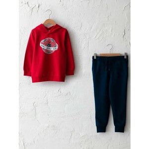 Комплект одежды isobel, размер 11-12 лет, синий, красный