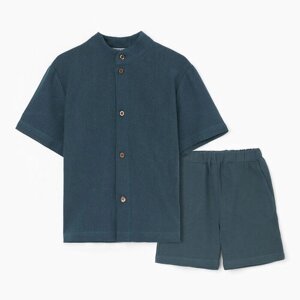 Комплект одежды Minaku, размер 116, синий