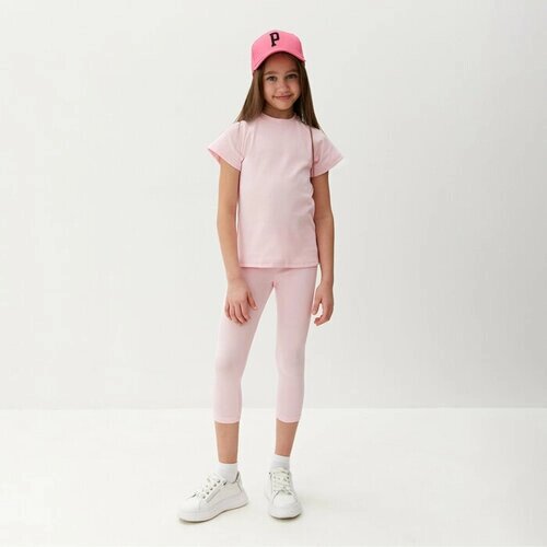 Комплект одежды Minaku, размер 140, розовый