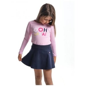 Комплект одежды Mini Maxi для девочек, легинсы и футболка, повседневный стиль, размер 92, синий