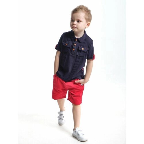 Комплект одежды Mini Maxi, размер 110, синий, красный
