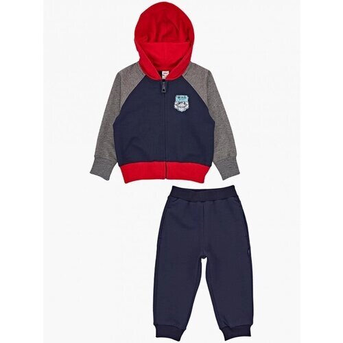 Комплект одежды Mini Maxi, размер 92-98, синий, красный