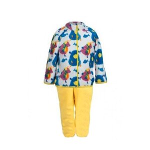 Комплект одежды Oldos детский, кофта и брюки и толстовка, повседневный стиль, размер 86, мультиколор