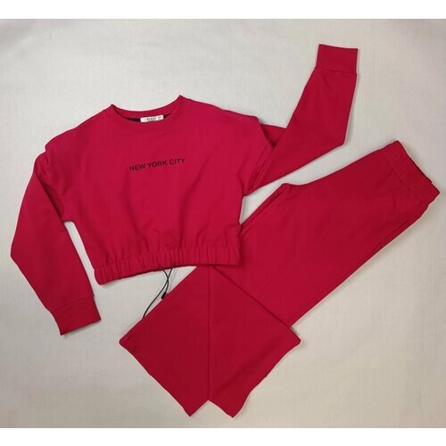 Комплект одежды , размер 14, красный