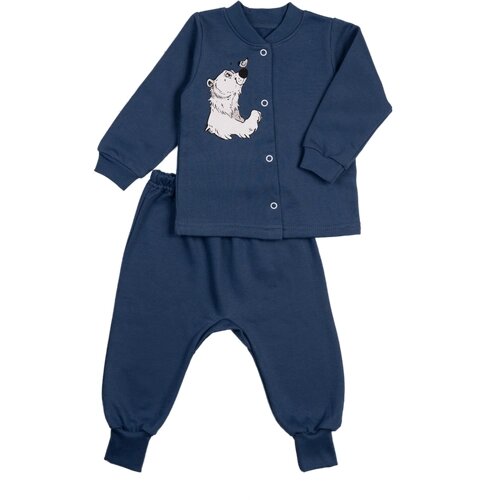 Комплект одежды Совёнок Дона, размер 44-68, синий