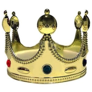 Корона королевская карнавальная пластик арт 4
