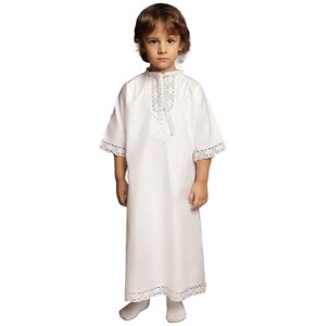 Крестильная рубашка Рост 80 / Крестим Деток / для крещения / для купели / для крестника