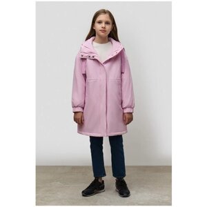 Куртка Baon, демисезон/лето, удлиненная, размер 140, фиолетовый