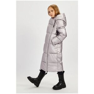 Куртка Baon, демисезон/зима, удлиненная, размер 122, розовый