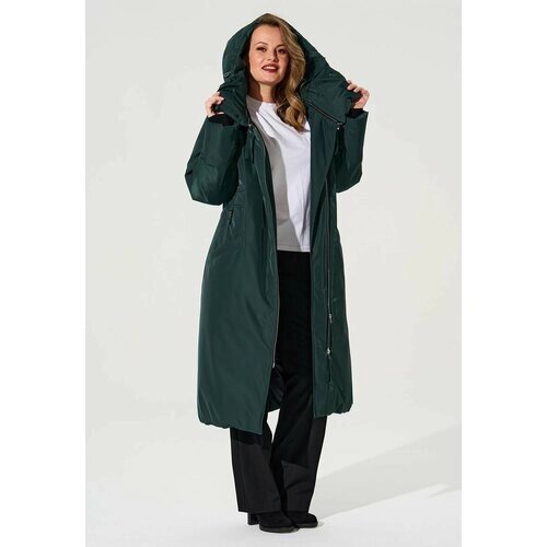 Куртка D'IMMA fashion studio Аласси, размер 42, зеленый