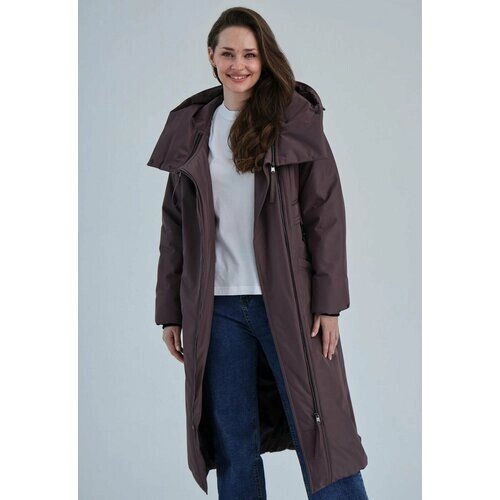 Куртка D'IMMA fashion studio Аласси, размер 52, фиолетовый
