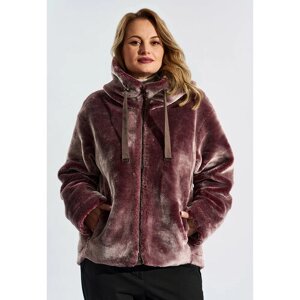 Куртка D'IMMA fashion studio, размер 50, бордовый