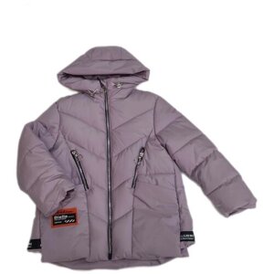 Куртка демисезонная на девочку фиолетовая (98)