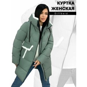 Куртка Diffberd, размер 50, бирюзовый