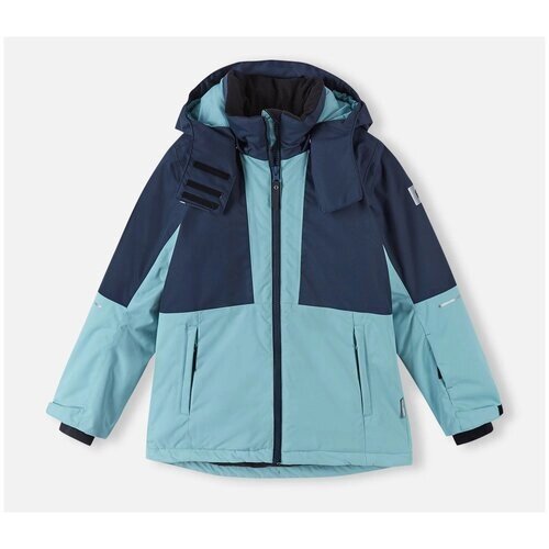 Куртка для девочек Soppela, размер 104, цвет синий
