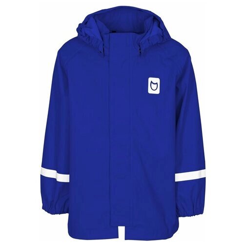 Куртка-дождевик синяя котофей 07751017-40 размер 110