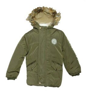 Куртка MIDIMOD GOLD для мальчиков, демисезон/зима, размер 92-98, хаки