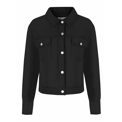Куртка moschino JEANS, размер M, черный