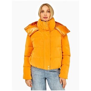 Куртка PATRIZIA PEPE, размер 44, оранжевый