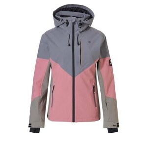 Куртка Rehall Lou-R, размер XXL, серый, розовый