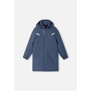 Куртка Reima, демисезон/зима, удлиненная, размер 140, синий