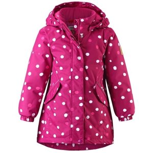 Куртка Reima для девочек, демисезон/зима, размер 92, розовый
