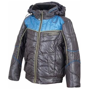 Куртка Snowimage, демисезон/зима, укороченная, утепленная, размер 110, серый