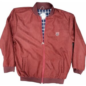 Куртка Surco Jeans, демисезон/лето, силуэт прямой, размер 5XL (68), красный