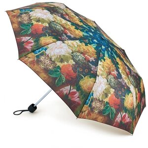 L849-3761 FlowersInAVase (Цветы в вазе П. Брюссель) Зонт женский механика Fulton