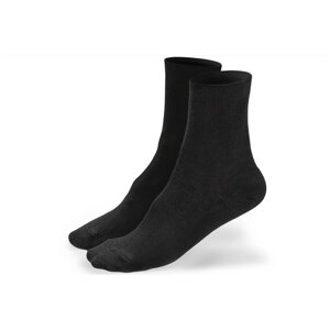 Мужские носки , 10 пар, классические, воздухопроницаемые, размер 25, черный