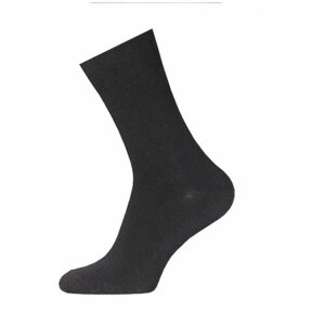 Мужские носки , 3 пары, размер 25, черный