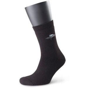 Мужские носки AVANI, 10 пар, классические, воздухопроницаемые, размер 27, черный