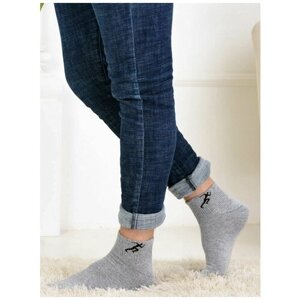 Мужские носки Berchelli, 6 пар, классические, размер 31, серый