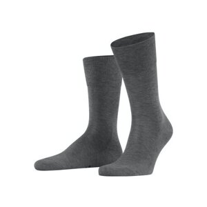 Мужские носки Falke, 1 пара, классические, размер 45-46, серый