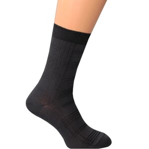 Мужские носки Гамма, классические, на 23 февраля, размер 31(47-48), черный