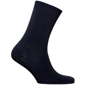 Мужские носки Гамма, классические, воздухопроницаемые, размер 25-27(38-43), черный