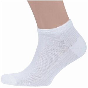 Мужские носки Grinston, 1 пара, классические, размер 29, белый