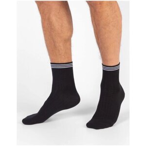 Мужские носки Красная Ветка, 1 пара, классические, размер 29, черный