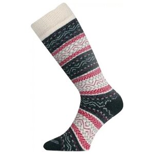 Мужские носки Lasting, размер 34-37, красный, белый