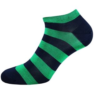 Мужские носки LUi, 1 пара, размер 43/46, зеленый, синий