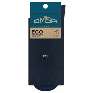 Мужские носки Omsa, 1 пара, классические, нескользящие, размер 39/41, синий